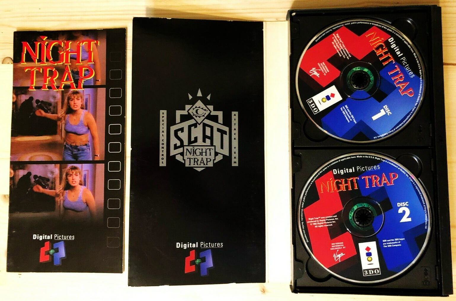 Лицензионный диск Night Trap для 3DO